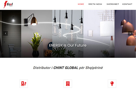 Ecel Electric homepage