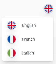 Languages list